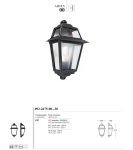 Aries Nr. 2675-00 mediterrane Wandlampe von Framon Tradizionale