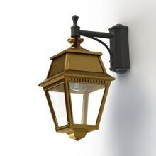 Die Avenue 2 Nr. 4 von Roger Pradier ist eine hochwertige Wandlampe mit hängender Laterne.