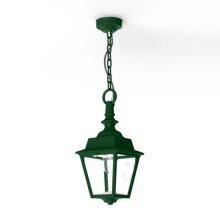 Mit ihrem historischen Design, den 4 klaren Lampengläsern und der wetterfesten IP44-Konstruktion ist die Chenonceau eine zuverlässige und stilvolle Beleuchtungslösung für Terrassen.Die Farbe ist tannengrün RAL 6009.