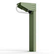 Die Schutzklasse IP65 macht die RP195 Leuchte ideal für dauerhafte Außeninstallationen. Ihr minimalistisches Design in der Farbe Blassgrüß und die hochwertige Verarbeitung gewährleisten eine zuverlässige und stilvolle Beleuchtung.