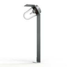 Hergestellt in der Leuchtenmanufaktur Roger Pradier, verbindet die Sherlock Nr. 4 zeitloses Aluminium-Design in der Farbe Seidengrau  mit modernster Technik und sorgt für dauerhafte und ästhetische Außenbeleuchtung.