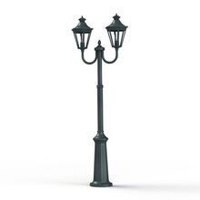 klassisches Design mit zwei Aluminiumgehäusen im sechseckigen Design und einer stabilen Konstruktion. Sechs Lampengläser pro Gehäuse sorgen für eine gleichmäßige Lichtverteilung.