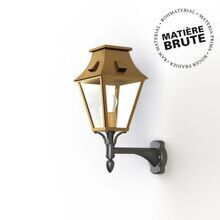Gefertigt aus hochwertigem Messing, erinnert das Design der Vieille France Nr. 4 an traditionelle französische Laternen. Wahlweise in getönter Lackierung oder naturbelassenem Rohmessing, entwickelt sie einen authentischen Vintage-Look.