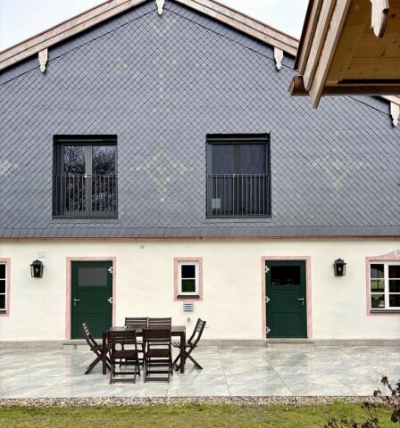 Alma 275 fügt sich natürlich in den Landhaus- und Villenstil ein.