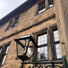 Große mediterrane Außenwandleuchte GardenLuce 148.STB im italienischen Stil – klassische Wandlaterne für Hauseingang, Fassade und Terrasse.
