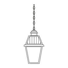 Die viereckige Geometrie der Surya Leuchte passt ideal zu mediterraner Architektur.