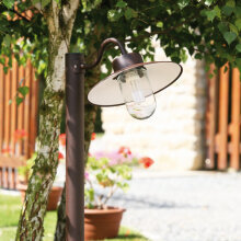 Mit klarem oder satiniertem Glas und optionalem Retro-LED-Leuchtmittel sorgt die Belcour Nr. 3 für ein stilvolles Ambiente in Ihrem Garten.