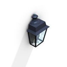 Die Place des Vosges 1 Evolution Nr. 2 von Roger Pradier ist eine robuste Wandleuchte aus Aluminium mit klaren Lampengläsern. Ihr flaches Design sorgt für eine dezente, elegante Beleuchtung.