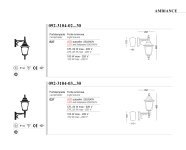 Quadrat medium Nr. 3104-02 mediterrane Wandlampe von Framon Tradizionale