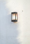 flache Designer Außenlampe für die Wand Brick²