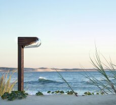 RP195 Nr. 2 in Edelstahl – salzwasserfeste Lichtlösung im Außenbereich