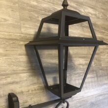 große Wandlampe Aries large von Framos Tradizionale. H:760mm. Scheiben: 8 Stück. Handmade.