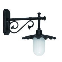 schöne Wandlampe Sculptor Nr. 2348-02. 450 x 300 x 480mm. Wandplatte 245mm. Hersteller: Framon Tradizionale Italien.