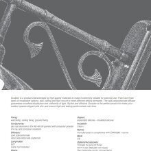 Sculptor ist eine exklusive Außenleuchte von Framon Tradizionale Italien. Material: Aluminiumguss.