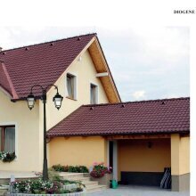 große Außenleuchte Diogene aus Italien von Framon Tradizionale. Diese Außenleuchte hat 2 Lampenausleger und kann mit 2 verschiedenen Lichtquellen bestellt werden.