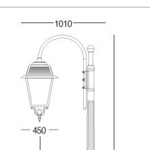 Diogene Nr. 616-LS4 LED mediterrane Gartenleuchte von Framon Tradizionale