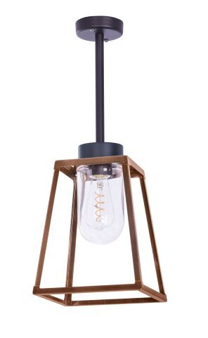 Lampiok 1 Nr. 2 aus Messing, Designer Deckenlampe von Roger Pradier