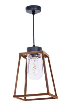 Lampiok 1 Nr. 3 aus Messing, Designer Deckenlampe von Roger Pradier