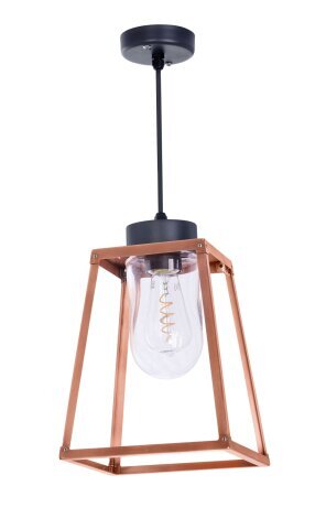 Lampiok 1 Nr. 3 aus Kupfer, Designer Deckenlampe von Roger Pradier