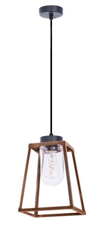 Lampiok 1 Nr. 4 aus Messing, Designer Deckenlampe von Roger Pradier