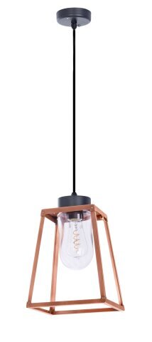 Lampiok 1 Nr. 4 aus Kupfer, Designer Deckenlampe von Roger Pradier