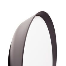 Die Wandlampe Mona noir ist eine exklusive Wandlampe für Außen. Design by Stéphane Joyeux und gebaut von Roger Pradier Outdoor Lighting Saint Maur, Frankreich.H 347 x W 347 x D 108mm. Wand- oder Deckenmontage. IP65, IK10, Class 2. Material: Aluminium. Glas: Poycarbonat opal. 2Gx13 FLC 22W (Standard). LED 35W - 3000K warm white - triac dimmable. 
LED Module. LED 35W - 4500K neutral white - triac dimmable LED module.