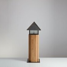 individuelle, historische Gartenleuchte Perche Nr. 82882 H 65 cm von LumArt