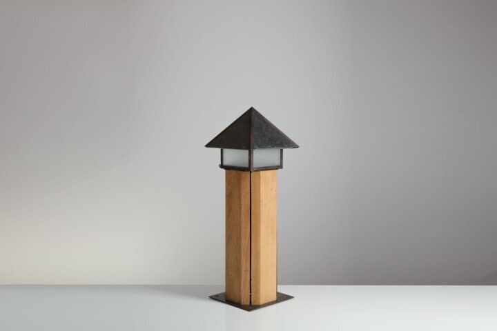 individuelle, historische Gartenleuchte Perche Nr. 82882 H 65 cm von LumArt