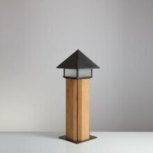 individuelle, historische Gartenleuchte Perche Nr. 82882 H 65 cm von LumArt