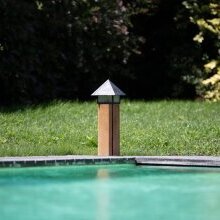 individuelle, historische Gartenleuchte Perche Nr. 82882 H 65 cm von LumArt