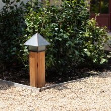 individuelle, historische Gartenleuchte Perche Nr. 82882 H 65 cm von LumArt