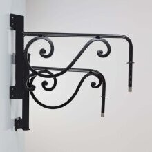 Eckmontage Wandarm Nr. 82817, 50 cm – Elegante Lösung für Wandleuchten von LumArt