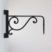 Eckmontage Wandarm Nr. 82817, 50 cm – Elegante Lösung für Wandleuchten von LumArt