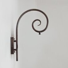 Wandarm Nr. 82832, 25 cm – Ideal für historische Wandleuchten von LumArt
