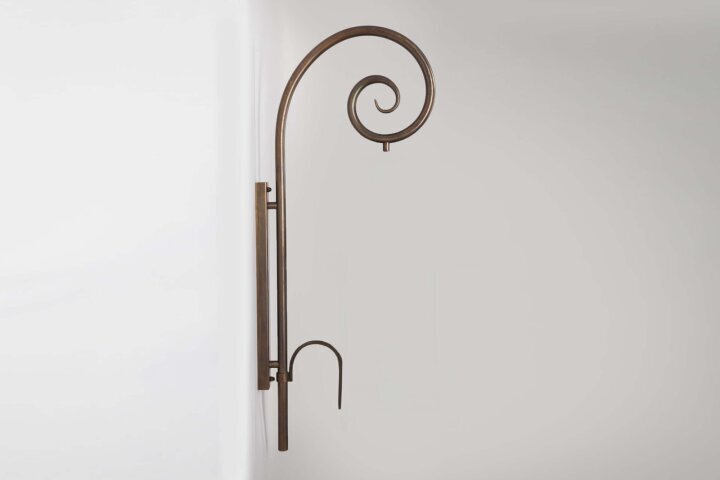 Wandarm Nr. 82835 in Bischofsstab-Form, 30 cm – Verstärkte Ausführung von LumArt