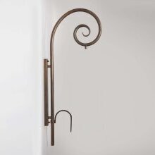Wandarm Nr. 82835 in Bischofsstab-Form, 30 cm – Verstärkte Ausführung von LumArt