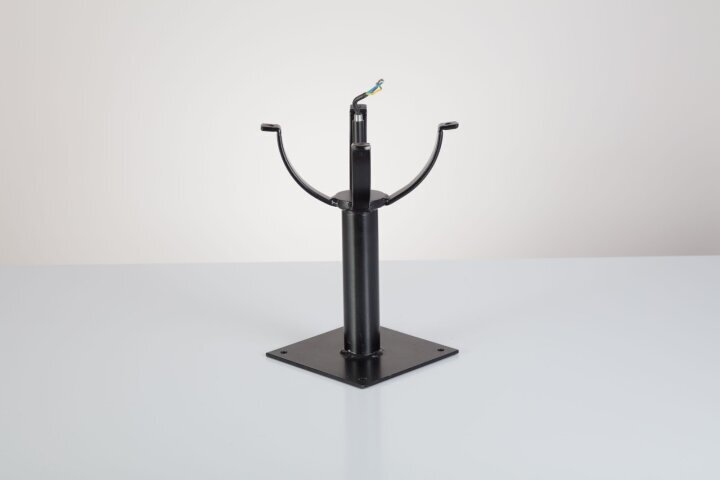 Lampenmast Nr. 82845, 20 cm – Mit schmiedeeisernem Sockel von LumArt