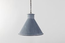 Bodega Nr. 479 | Große Pendelleuchte im klassischen Stil mit gealtertem Zink-Finish