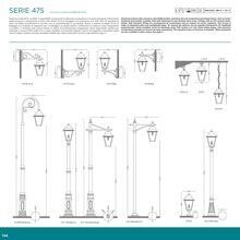 Gartenleuchte GL475.BP PALO BRESCIA | mediterrane Gartenlampe von GardenLuce