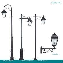 Gartenleuchte GL475.BP PALO BRESCIA | mediterrane Gartenlampe von GardenLuce