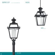 Deckenleuchte GL517.TF | mediterrane Außenleuchte von GardenLuce