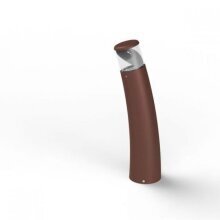 Die Bamboo ist eine einzigartige Wegeleuchte mit gebogenem Gehäuse aus Aluminium. Ihr verstellbarer Kopf ermöglicht gezielte Beleuchtung von Gartenwegen und Mauern.