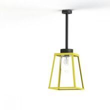 Die Lampiok 2 Nr. 1 von Roger Pradier vereint modernes Design mit hochwertiger Handwerkskunst. Diese Deckenleuchte bietet eine offene Bauweise und klare Linienführung, ideal für den Einsatz in Hauseingängen oder unter Überdachungen.
