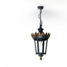 Gefertigt in der Traditions-Manufaktur Roger Pradier, überzeugt die Louvre Nr. 01 durch eine elegante Kette und hochwertigen Metallbaldachin.