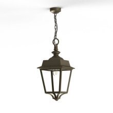Die Place des Vosges 1 Evolution Nr. 1 von Roger Pradier vereint Funktionalität und Design. Der Kabeleinlass ist gegen Feuchtigkeit geschützt, während das viereckige Gehäuse eine elegante Beleuchtung für Hauseingänge und Gewölbe bietet.