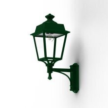 Diese Wandleuchte aus Aluminium überzeugt durch ihre robuste Verarbeitung und zeitlose Eleganz. Die Place des Vosges 1 Evolution Nr. 3 ist eine ideale Wahl für stilvolle Gartenmauern und Haustüren.
