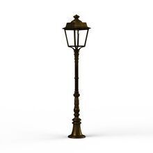 Diese Gartenleuchte von Roger Pradier verbindet ein geschmackvolles Design mit praktischen Details wie einem Scharnier für das Lampengehäuse. Sie eignet sich perfekt für Wege, Auffahrten und Terrassen. Geeignet für den Betrieb eines im Leuchtmittel integriertem Bewegungsmelder.